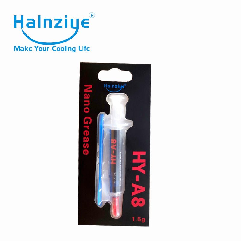 Halnziye HY - A8 Ultra - Nano Performance 1.5g tube Thermal Grease Paste (5.8 w/m - k) Overclock - THE TECH STATION UK